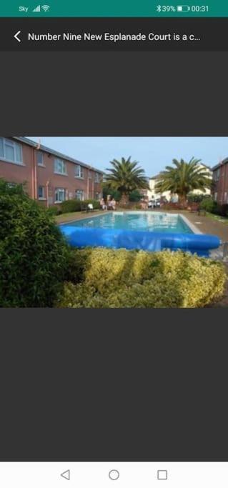 Apartment With Heated Pool & Close To Beach Paignton Exterior foto